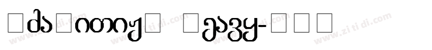 FZDaLiTiJF Heavy字体转换